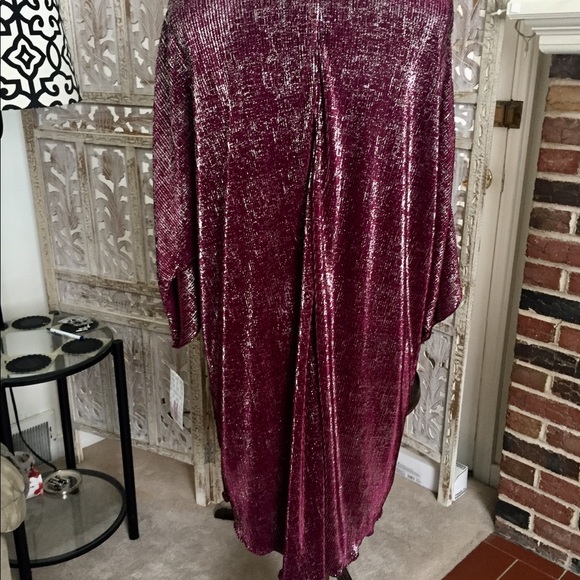 Robe Lularoe Lindsey Taille S – Zippée Bordeaux Et Turquoise – Bon État